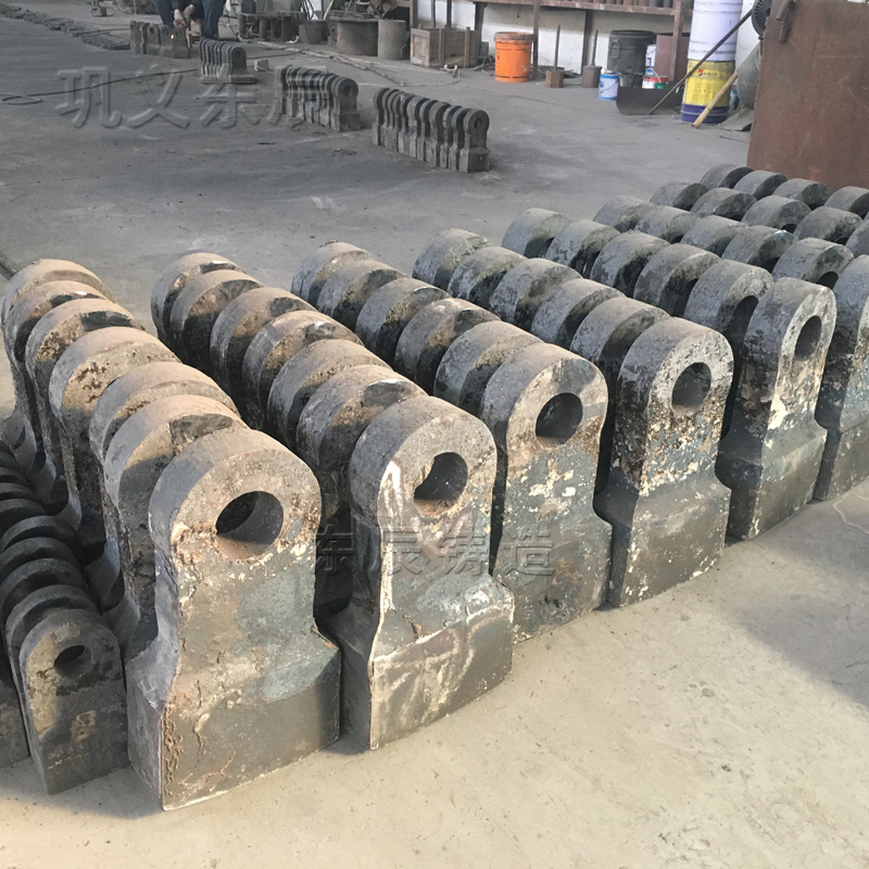 破碎骨料復合合金錘頭 破碎骨料復合合金錘頭